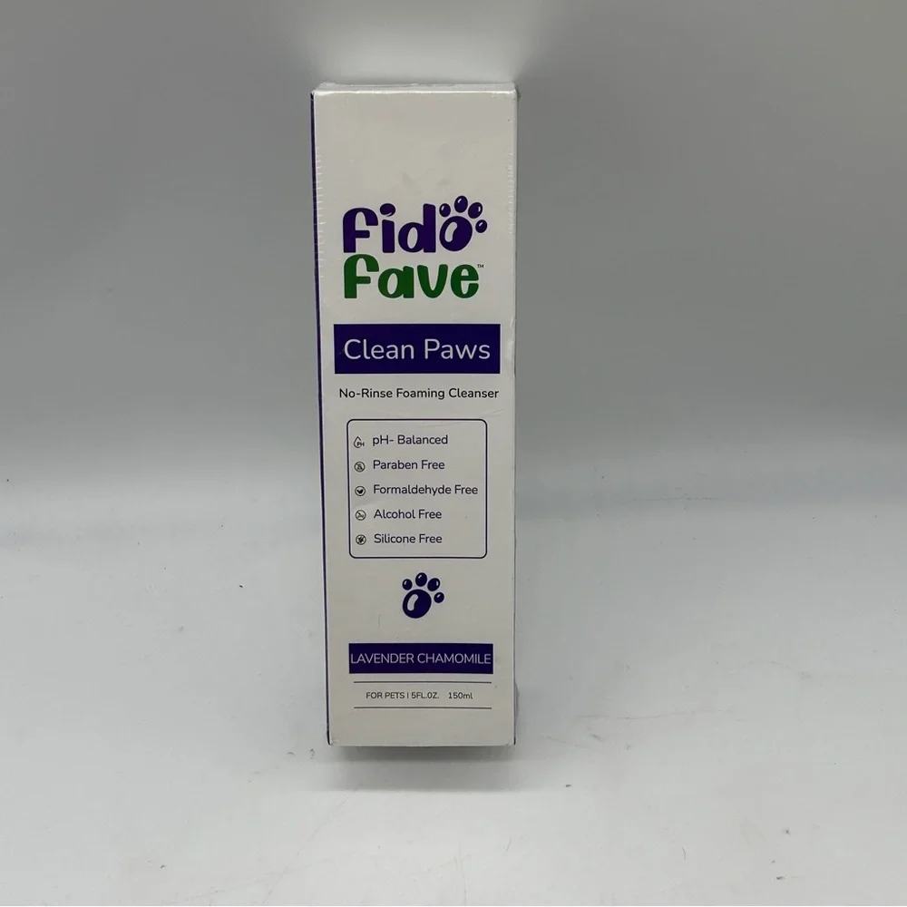Fido Fave Clean Paws Cleanser NEW NIB